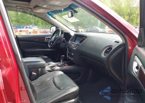 2013 Nissan Pathfinder Platinum from USA, damaged, VIN 5N1AR2MM1DC641760